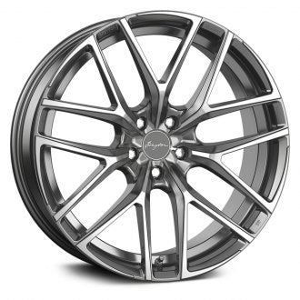 HIBONIT Matte Gunmetal with Polished Face