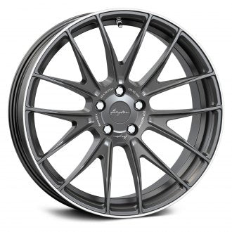 RACE GTX Matte Gunmetal with Polished Lip