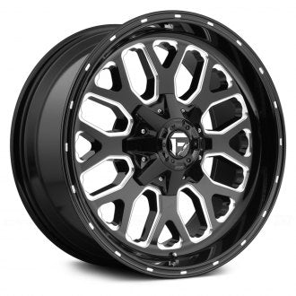D588 TITAN 1PC Black with Milled Accents