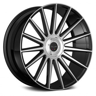 VERDI WITH COVERED LUGS Black with Machined Face