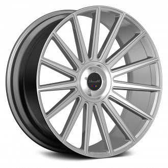 VERDI WITH COVERED LUGS Silver with Machined Face