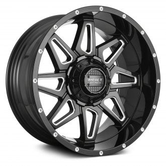 807 Gloss Black with Milled Accents