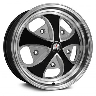FALCON Gloss Black Machined with Raw Windows