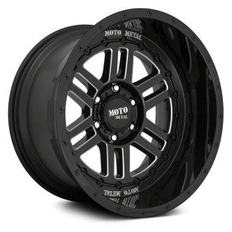 MO800 DEEP SIX Gloss Black with Milled Accents