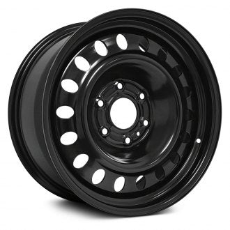 18" STEEL WHEEL 6 LUG X48655 Black
