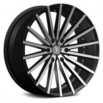 VW17B Black with Machined Face