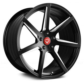 WING-7 Gloss Black with Machined Cuts