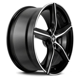 W4505 Black with Machined Face