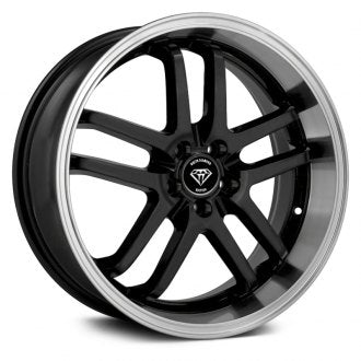 W817 Black with Machined Face